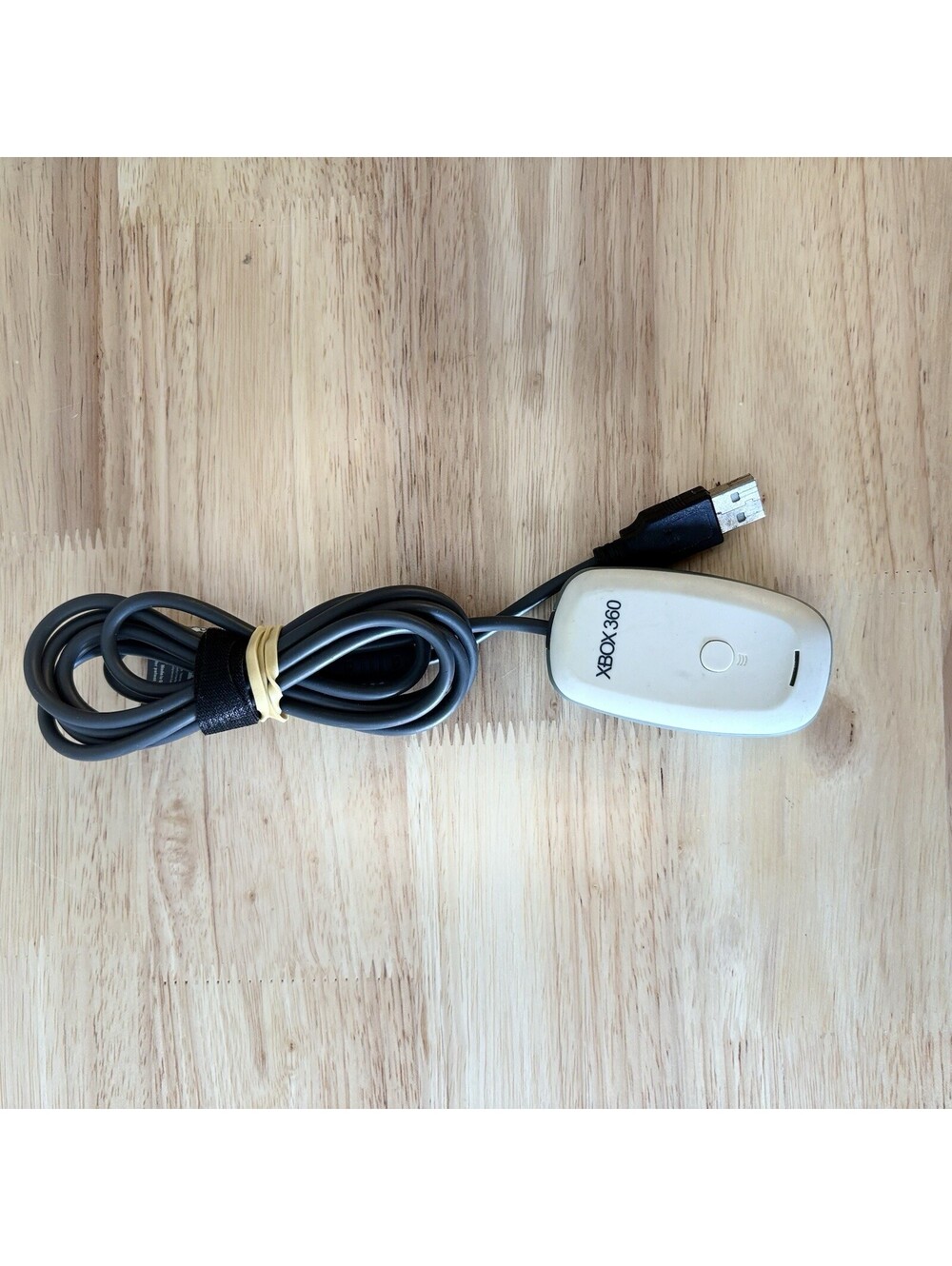 Used Genuine Microsoft Xbox 360 Wireless Receiver for Windows Model 1086 White